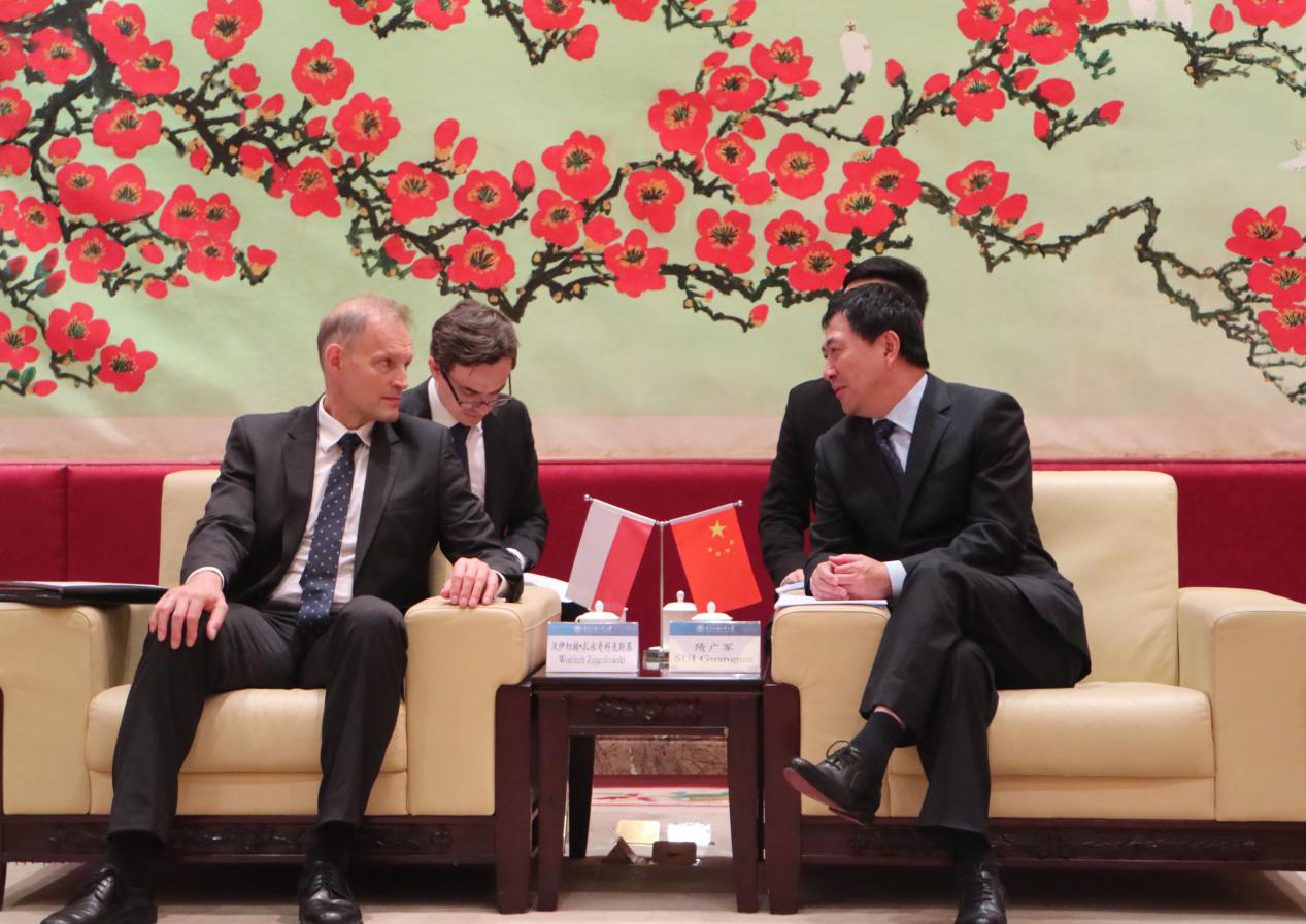 New Polish Ambassador to China Visited GDUFS